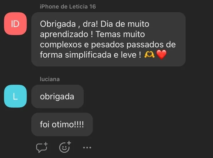 Depoimento - Curso Clinic