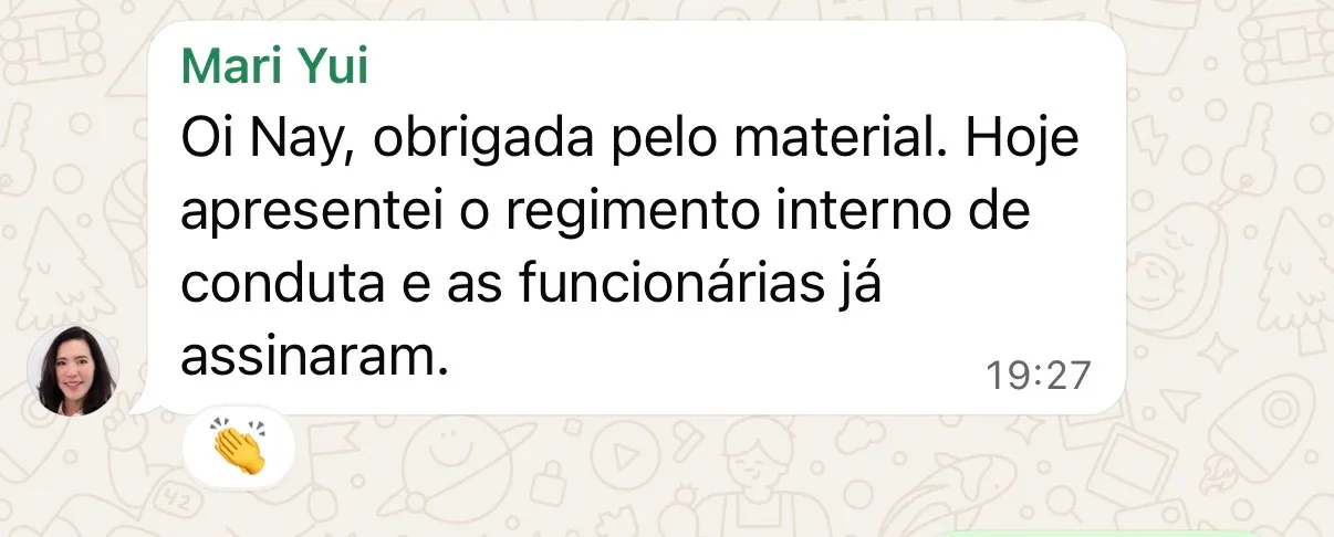 Depoimento - Curso Clinic